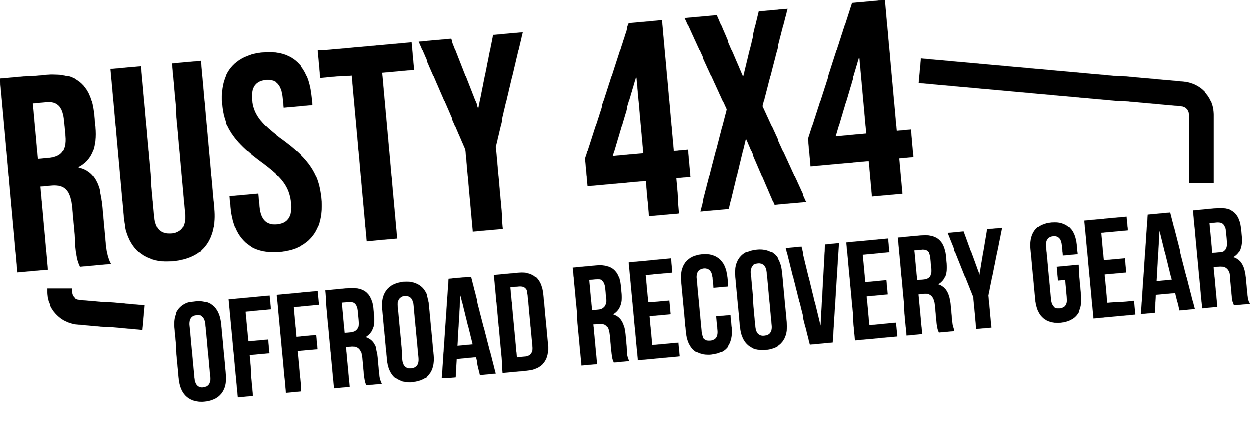 Rusty 4x4 Offroad Recovery Gear